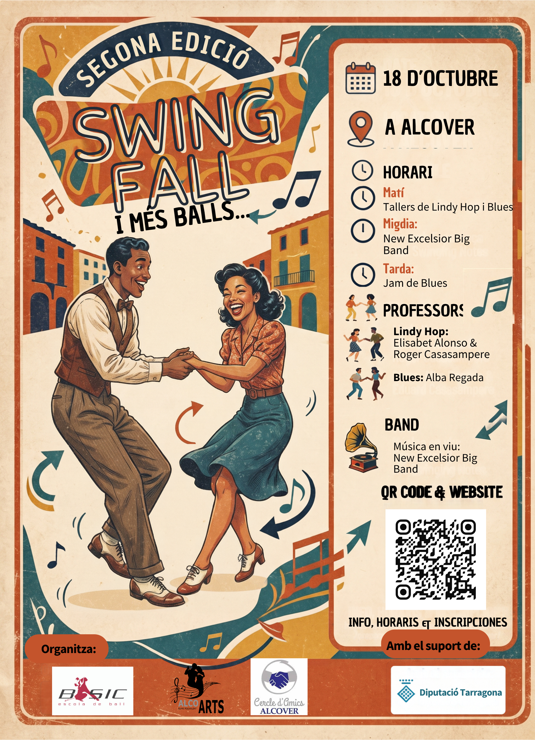 Cartell de II Swing Fall